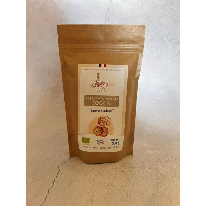 Kit pour cookies "Merci Nadine"